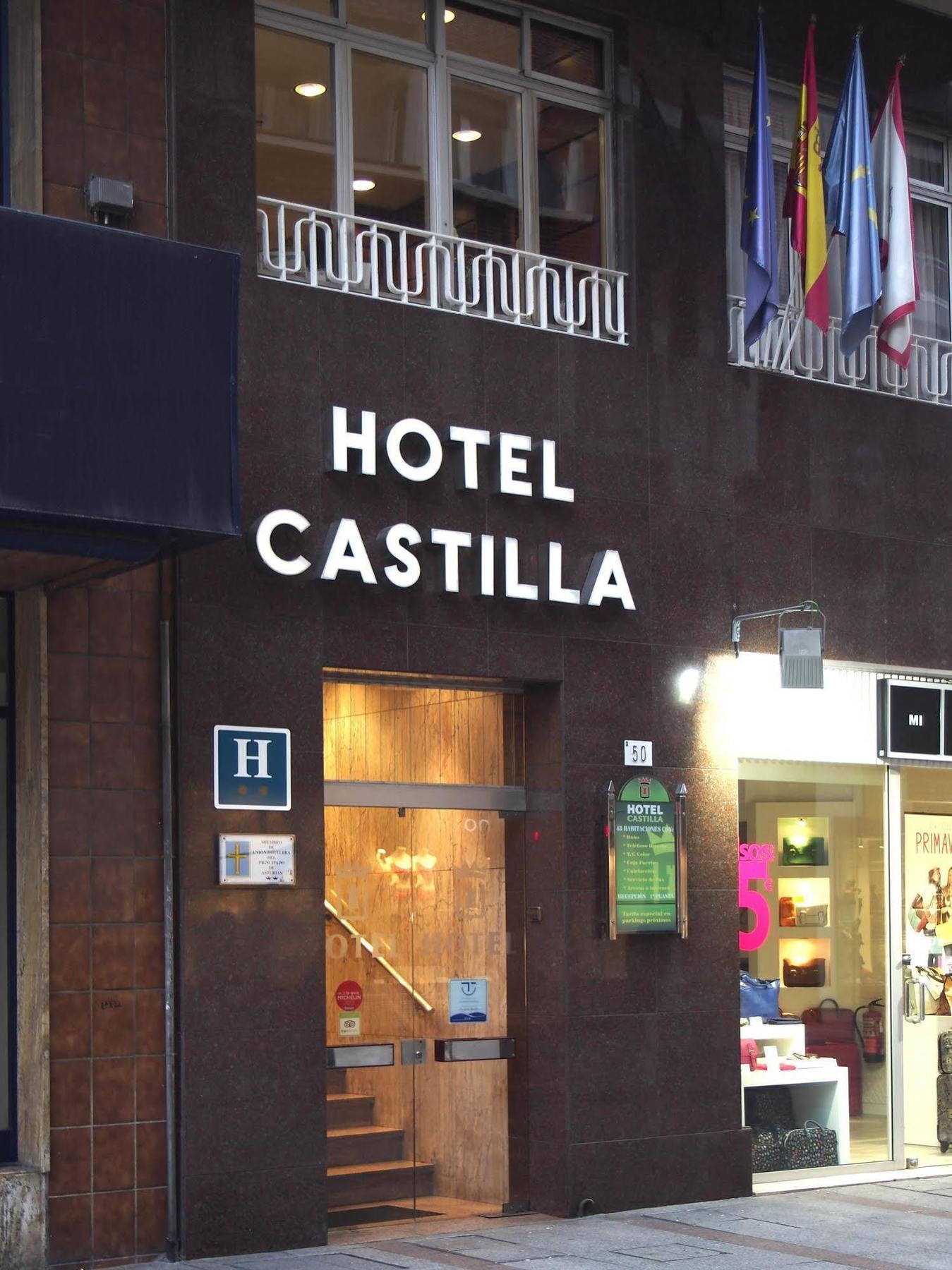 Hotel Castilla Gijon Ngoại thất bức ảnh